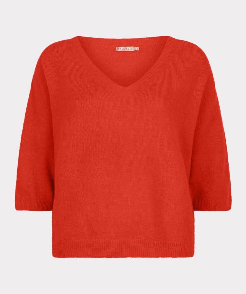 Sweater oversized V-neck