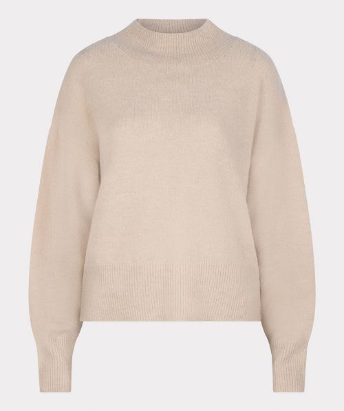 Sweater boxy turtle neck