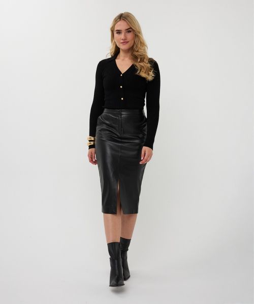 EsQualo Sweater button up