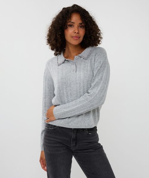 EsQualo Sweater oversized wool