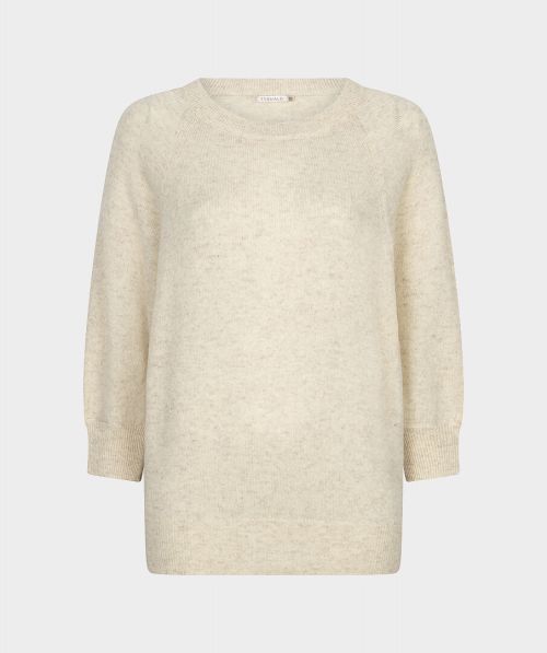 Sweater raglan round neck