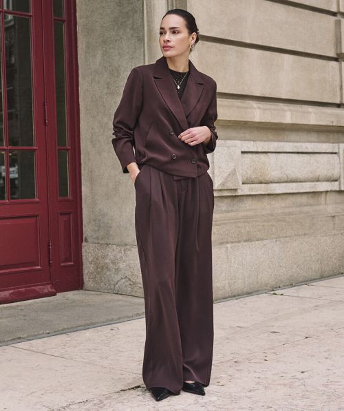 Trousers wide leg