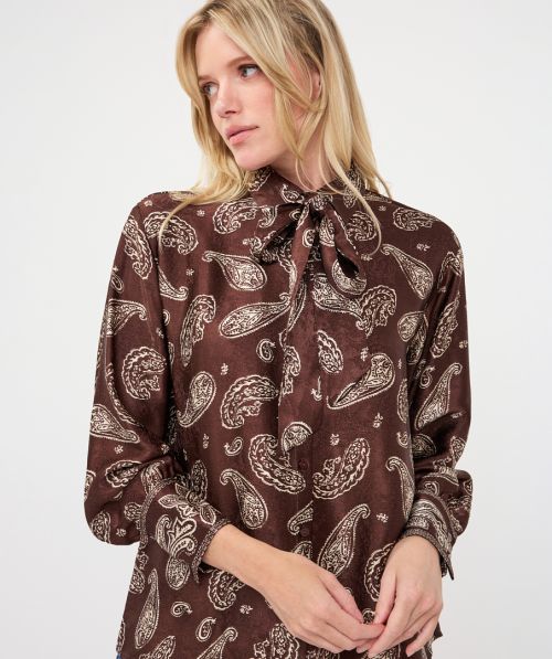 Blouse bow Warm