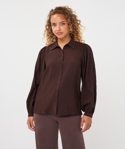 Blouse basic crinkle