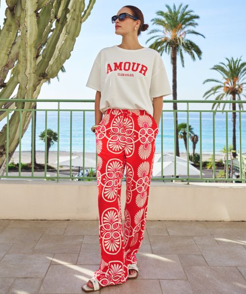 Trousers wide Heartfelt