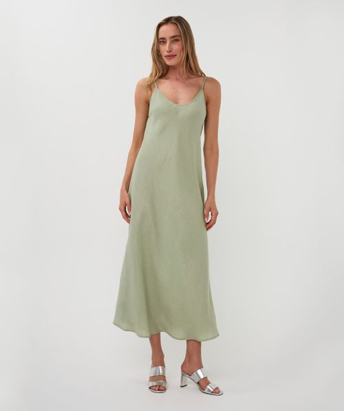 Dress singlet long linen