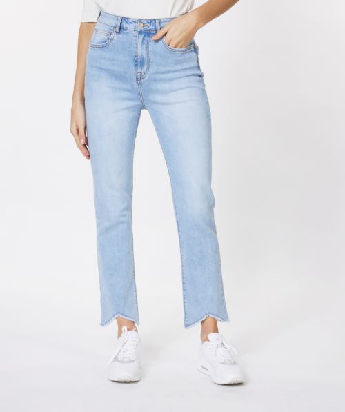 Trousers straight denim