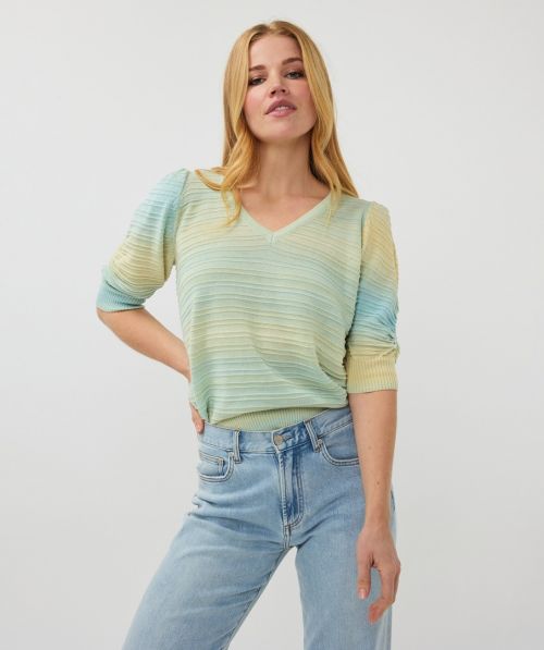 EsQualo Sweater gathering degrade