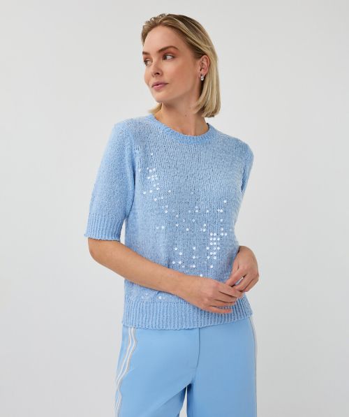 Sweater s/slve sequins