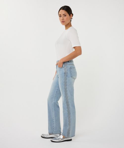 Trousers jeans embroidery