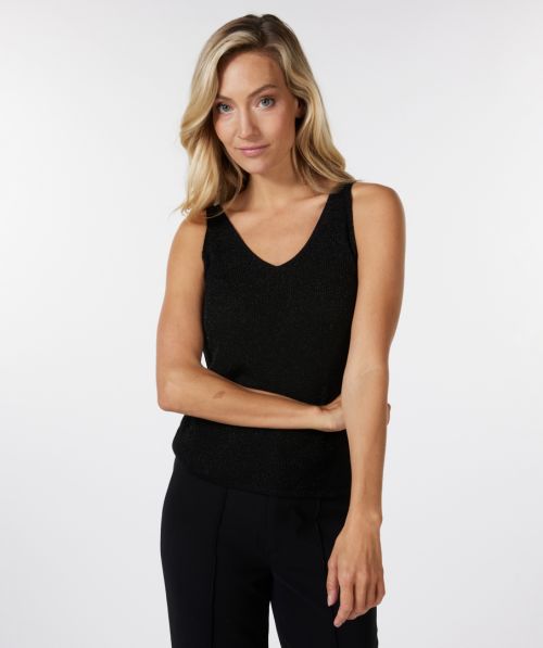 Camisole rib lurex