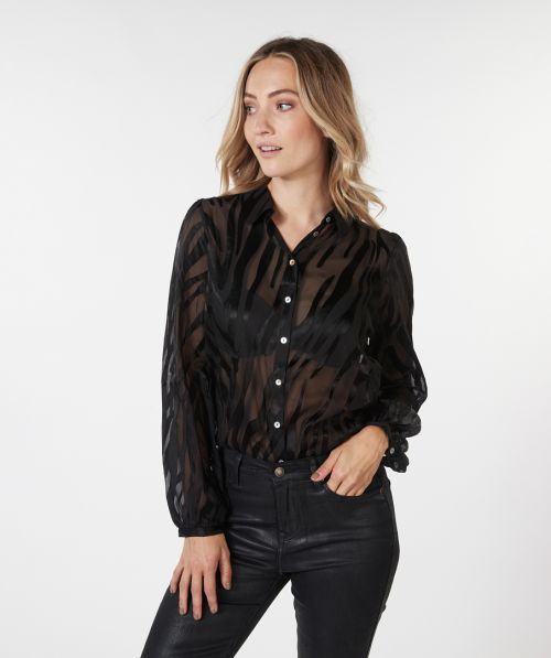 Blouse jacquard