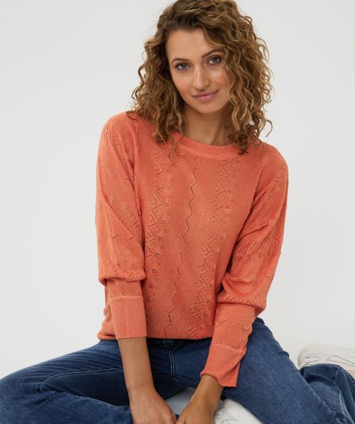 EsQualo Sweater batwing lurex
