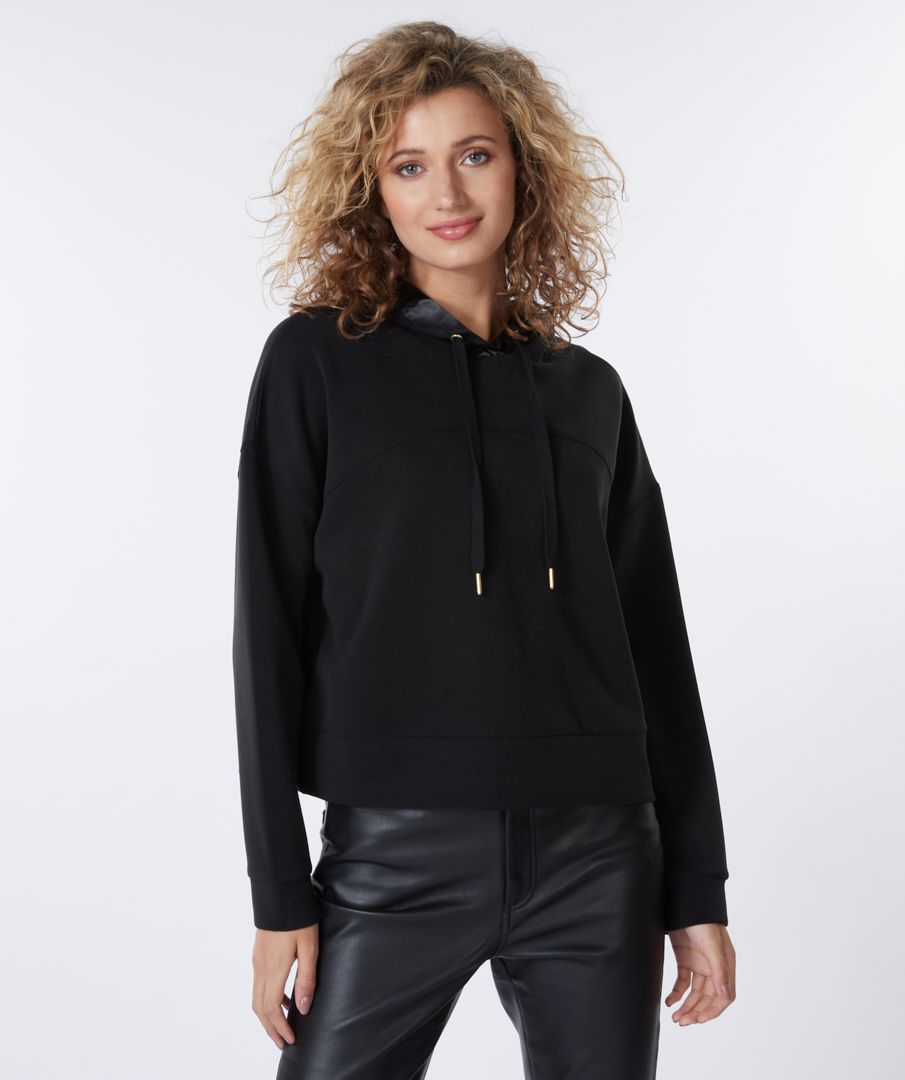 Sweater hoodie modal