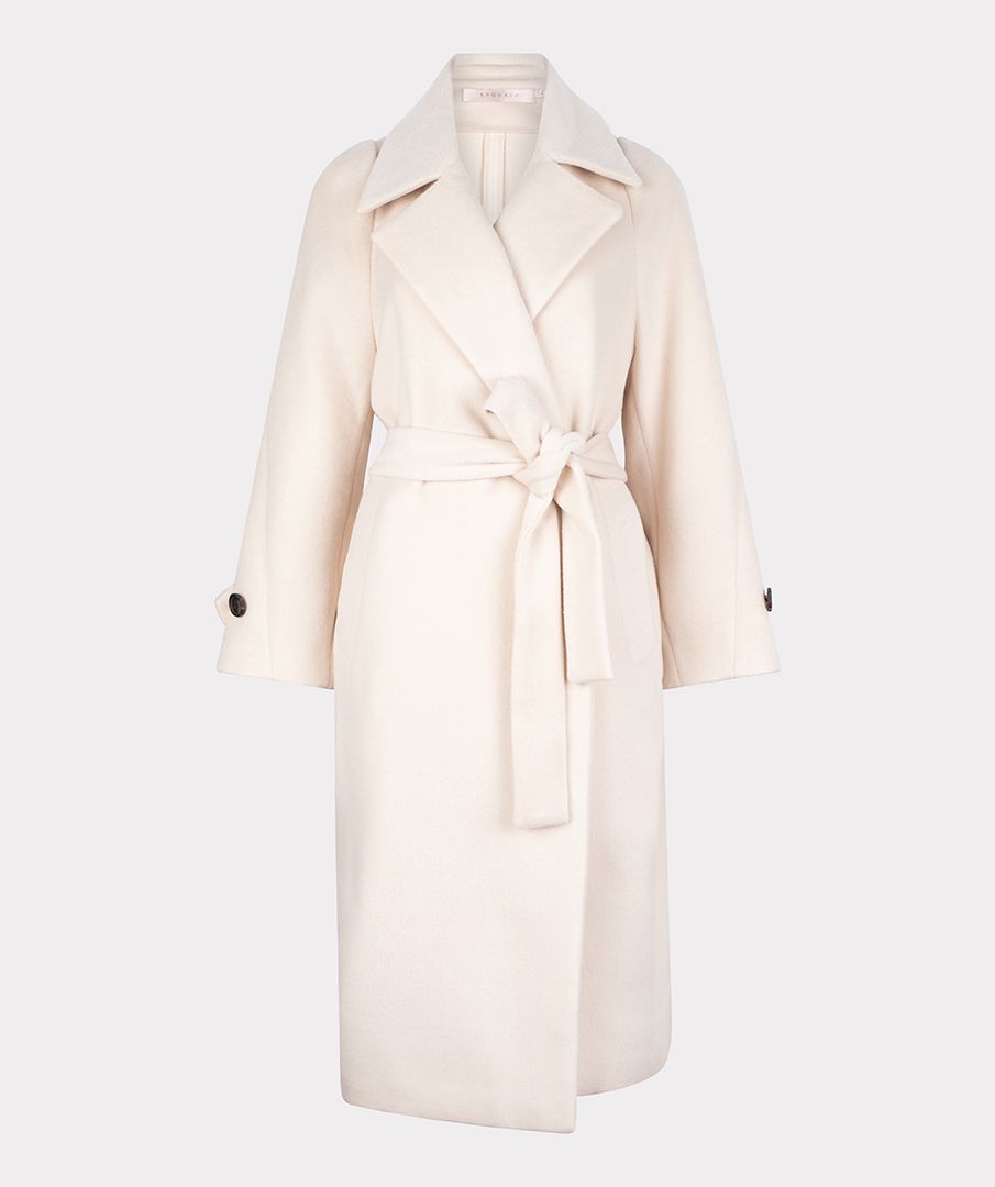 Coat long belt