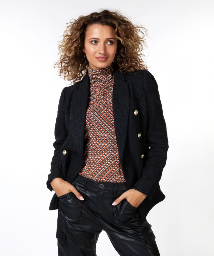 Blazer boucle