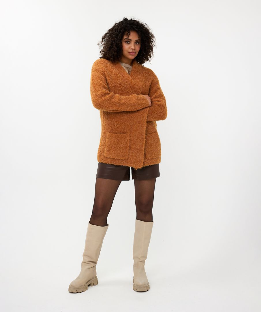 Cardigan Boucle