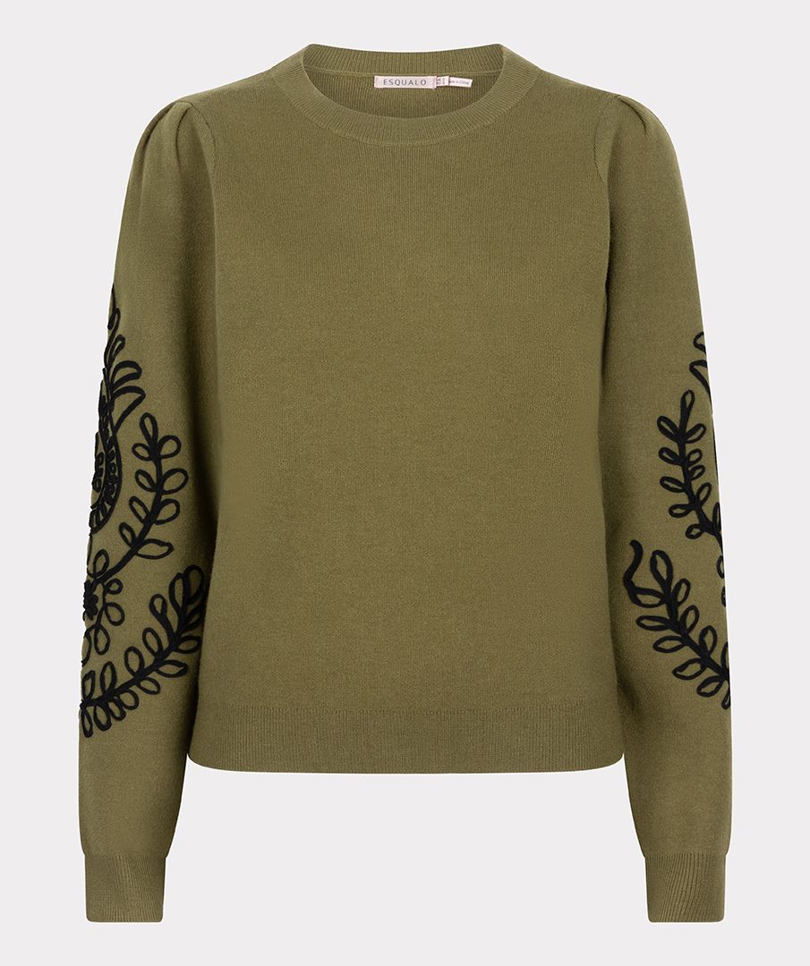 Sweater embroidered store