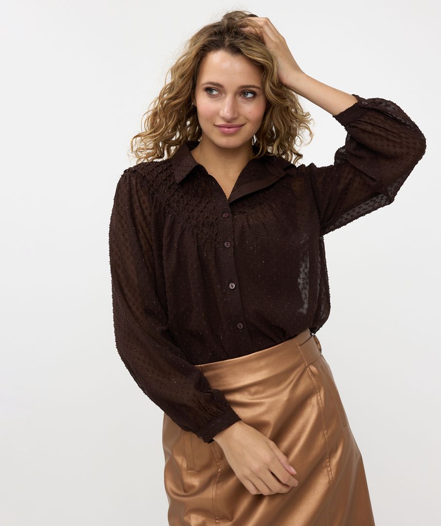 Blouse plumetis smock