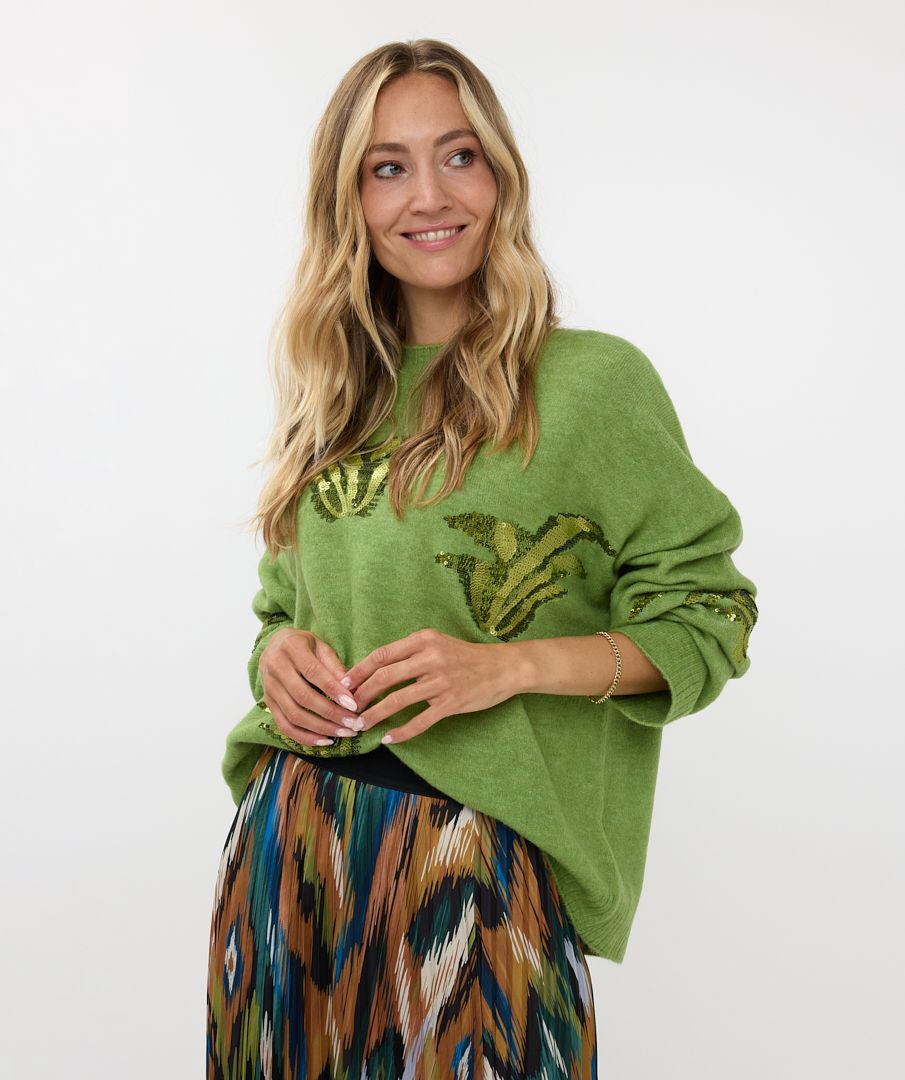 Sweater sequins