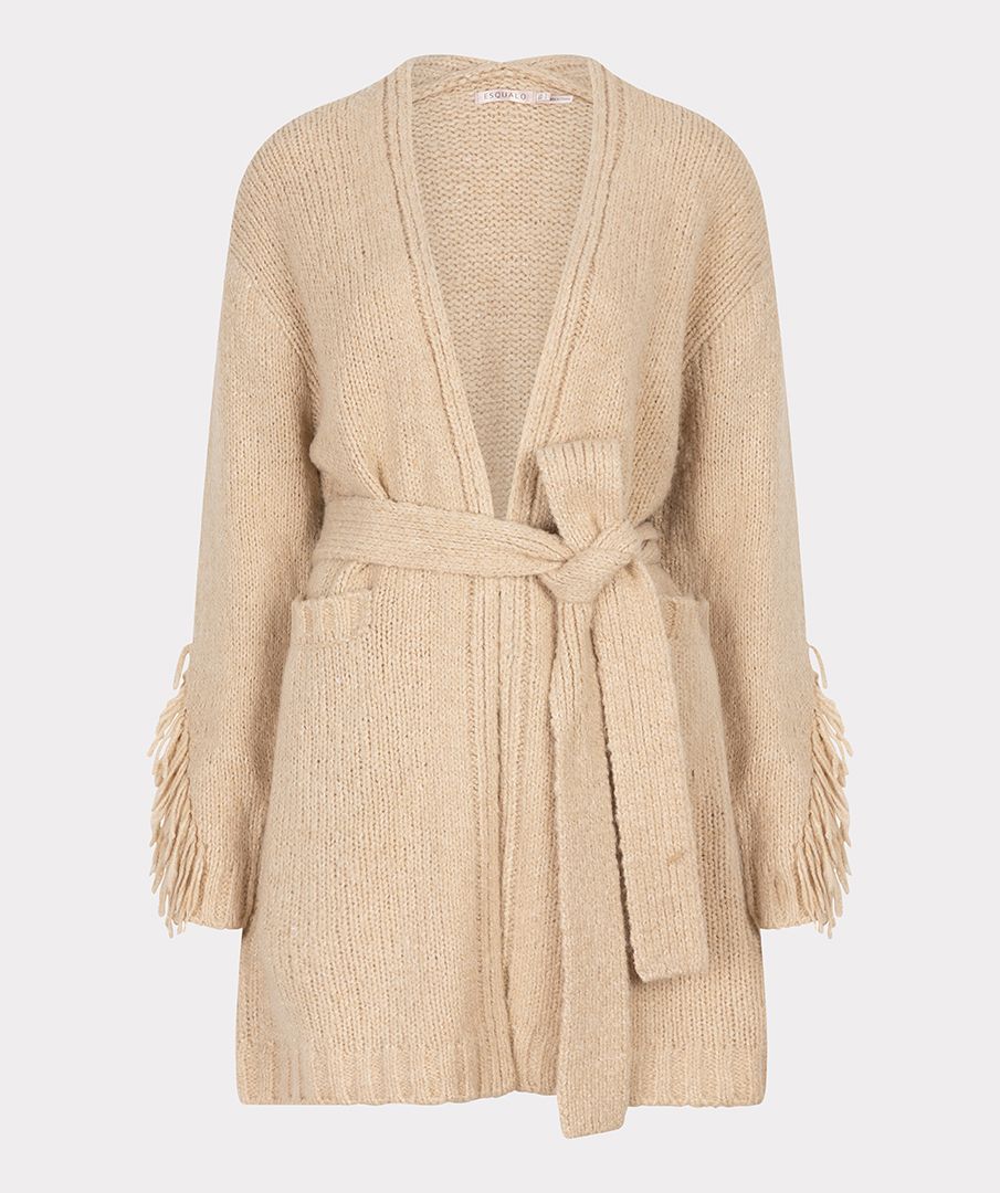 Cardigan fringes