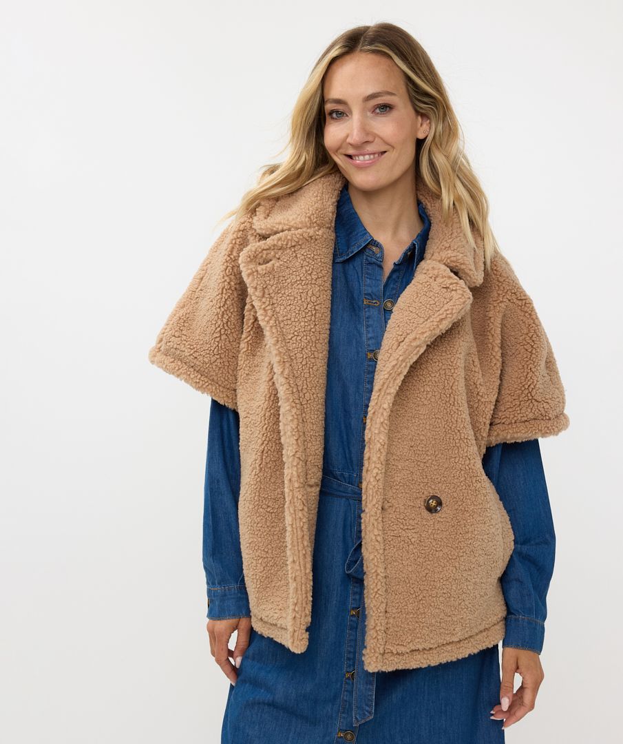 EsQualo Poncho teddy