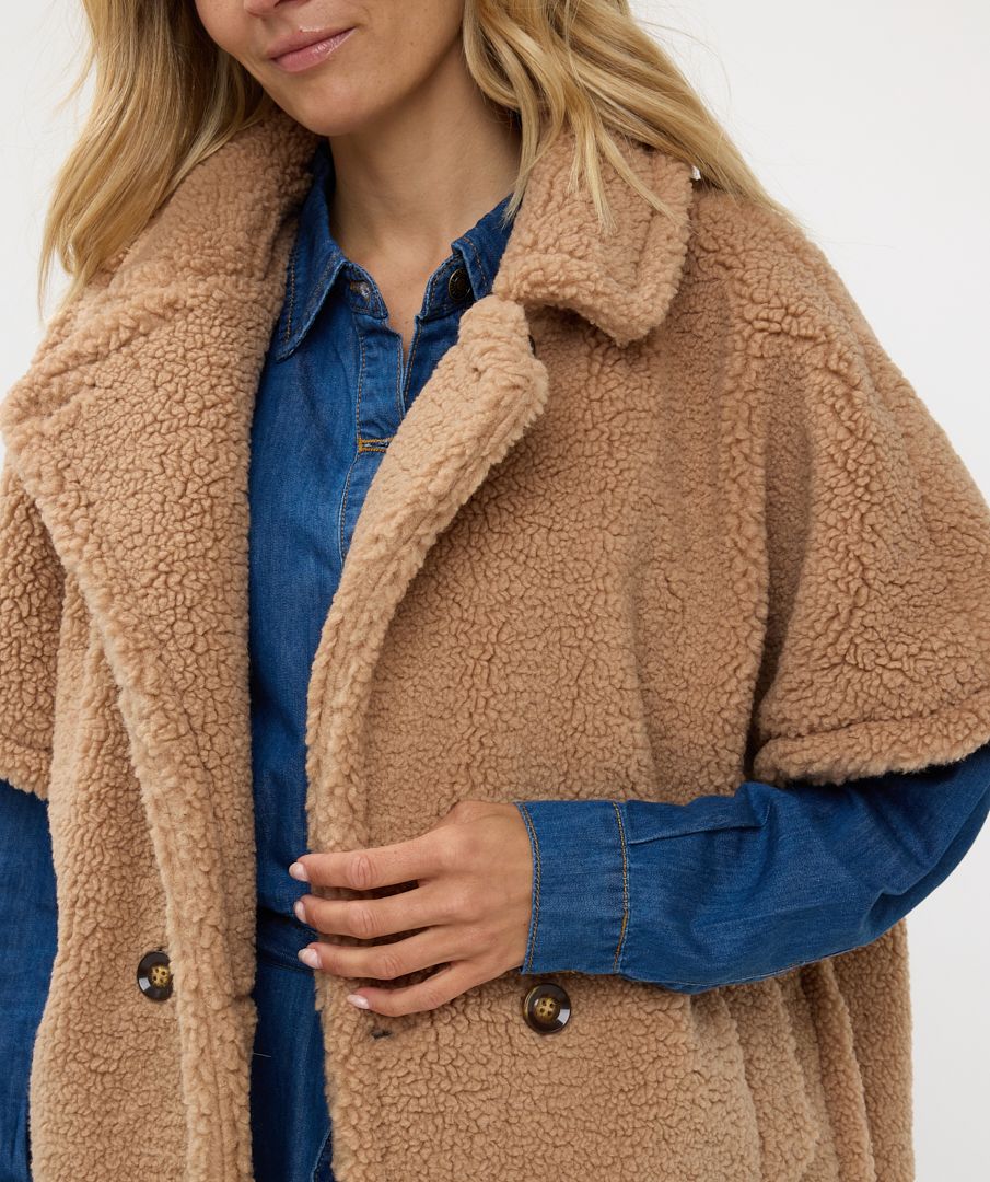 EsQualo Poncho teddy