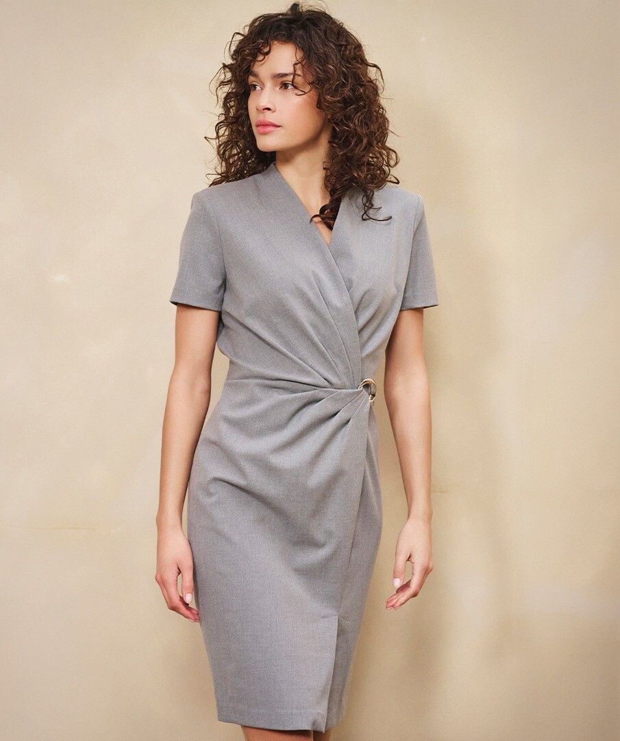 Dress buckle s/slve
