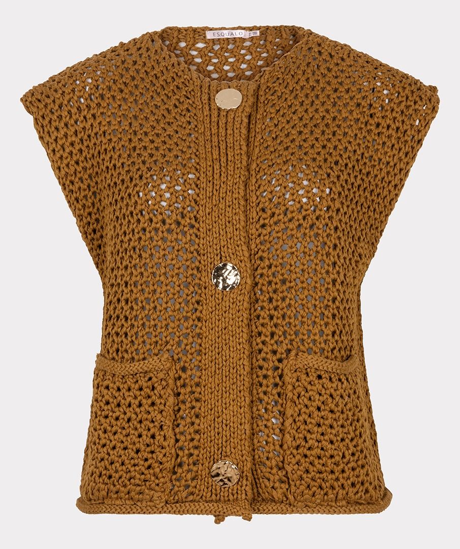 Cardigan gilet fancy buttons
