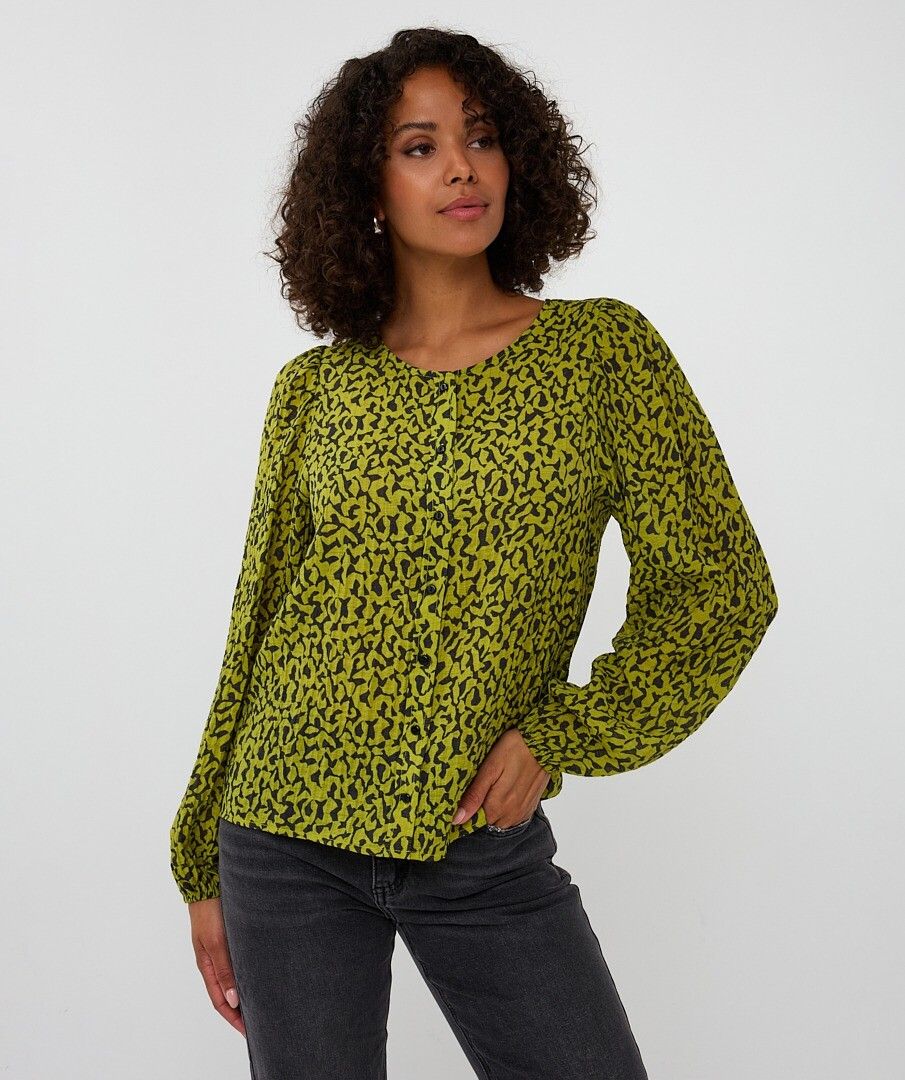 Blouse rounded neck Little City