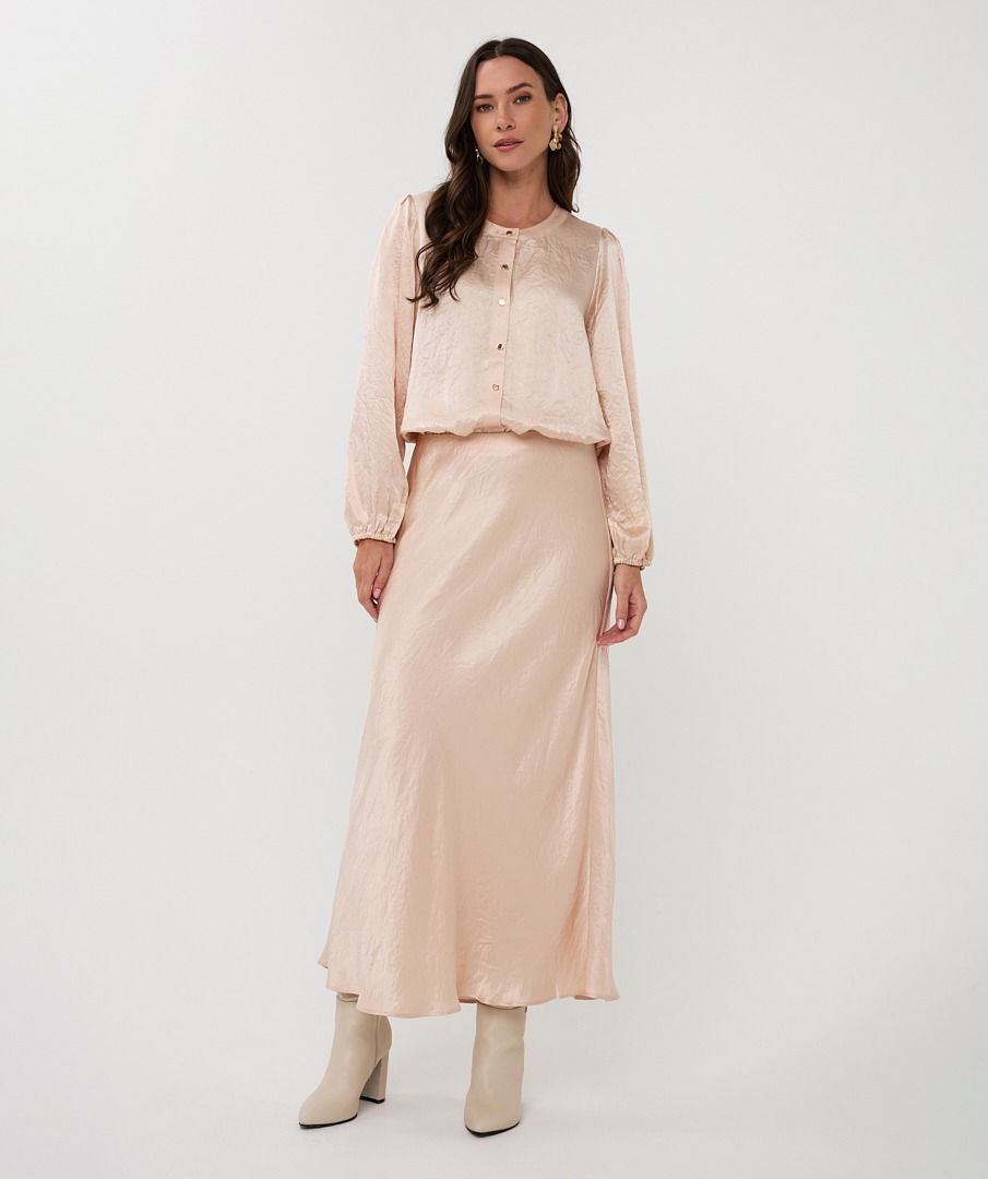 Skirt long acetate