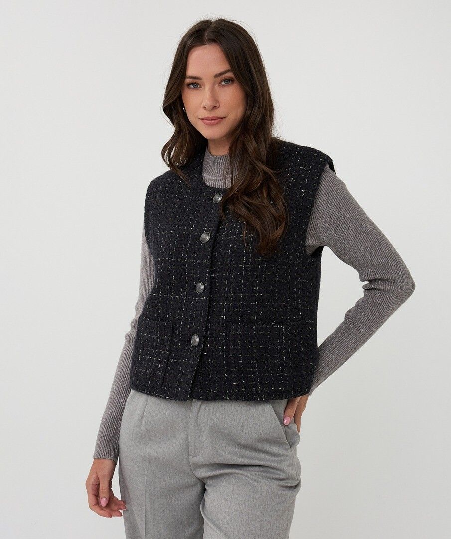 Gilet Tweed