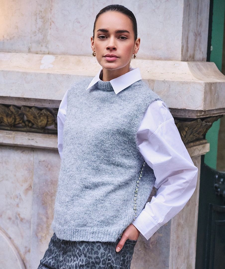 Gilet slv/lss diamonds