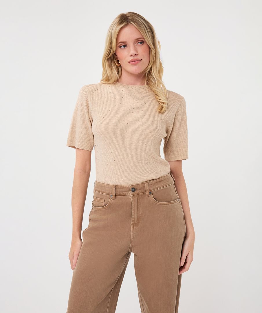 Sweater s/slve studs
