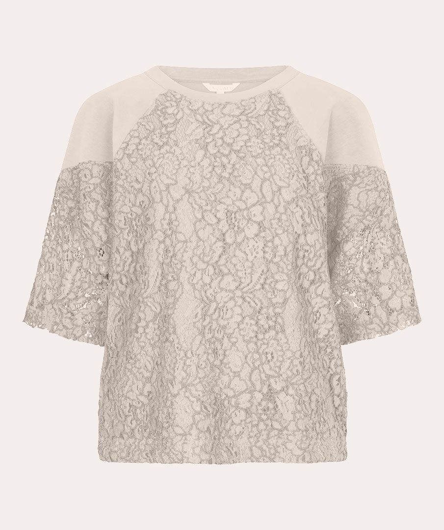 Sweater Modal s/slve lace