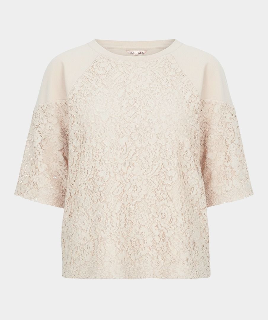 Sweater Modal s/slve lace