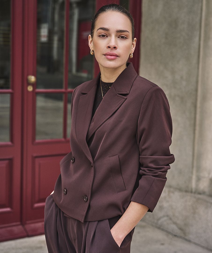 Blazer cropped