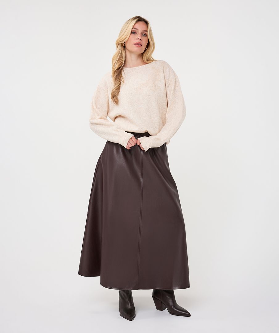 Skirt wide PU