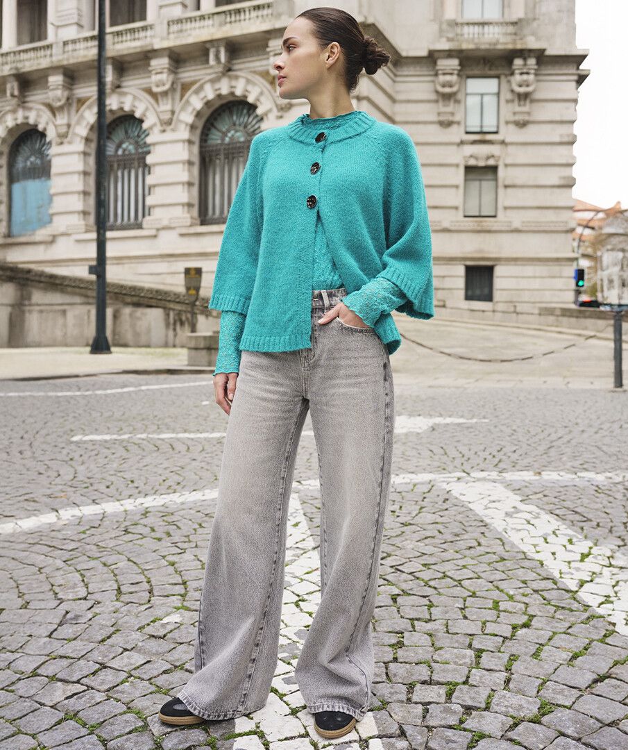 Trousers wide leg
