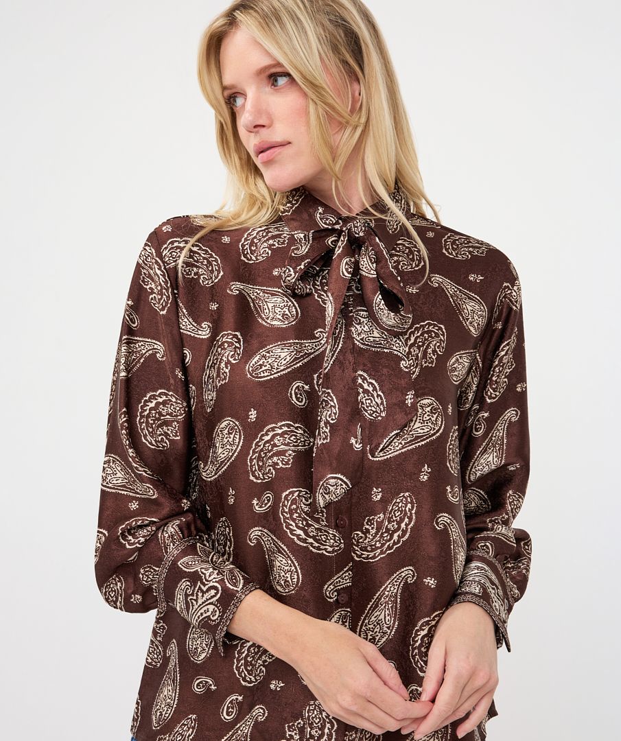 Blouse bow Warm