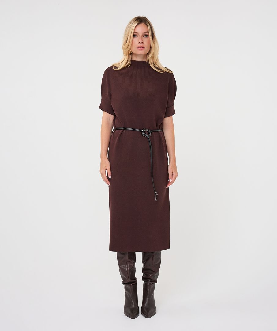 Dress long knit