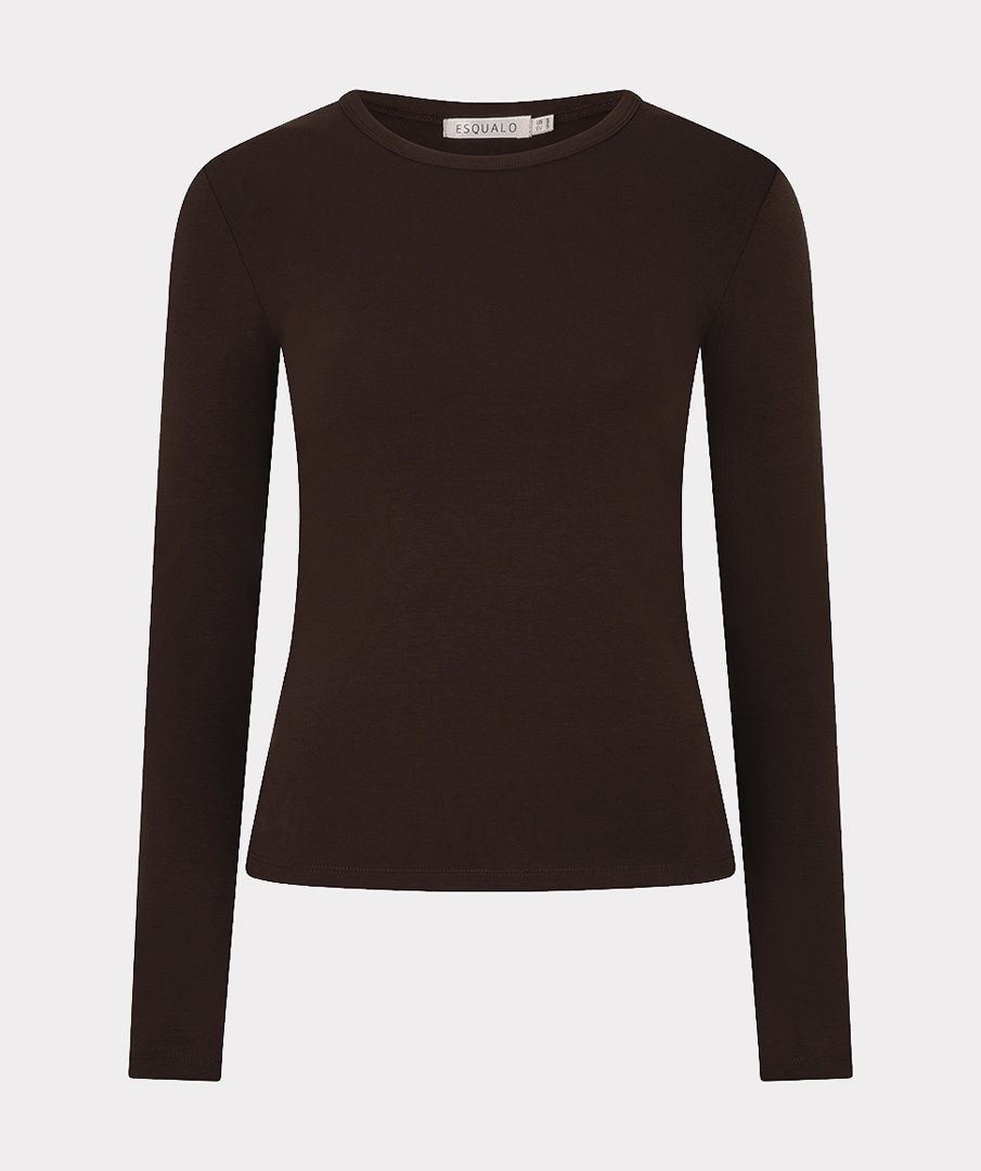 Top l/slve basic round neck