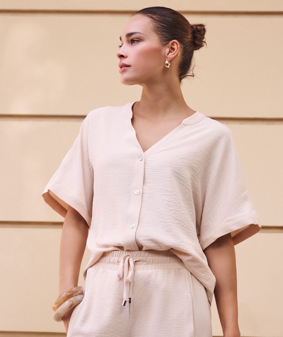 Blouse crinkle