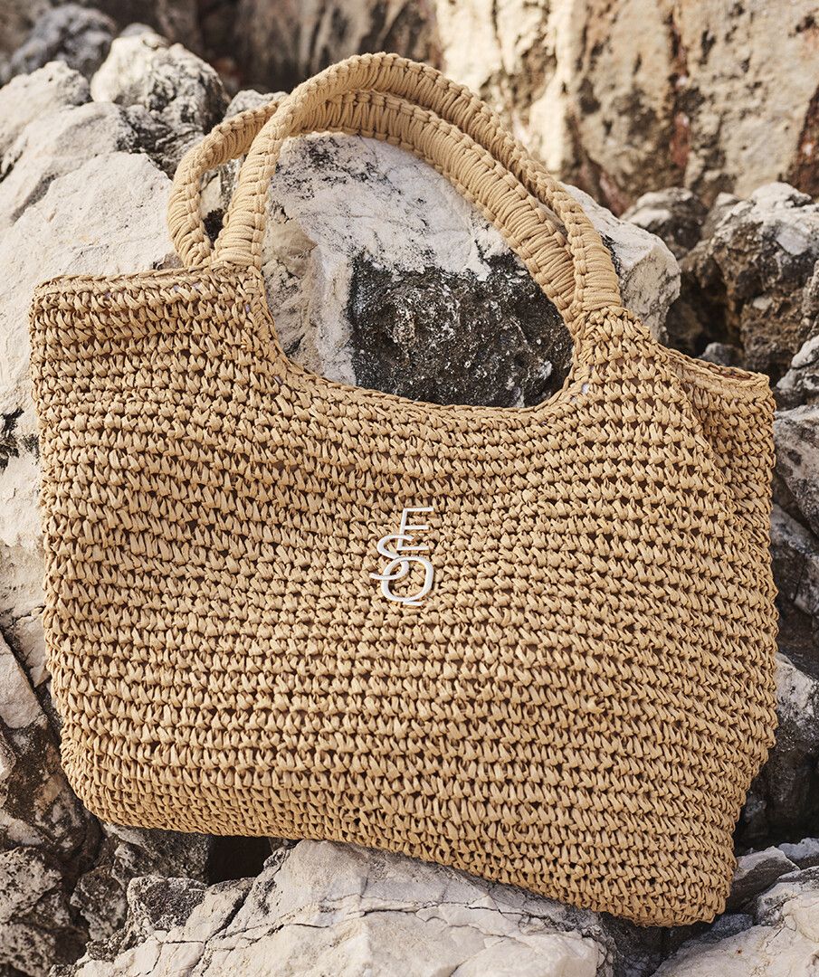 Bag crochet shopper