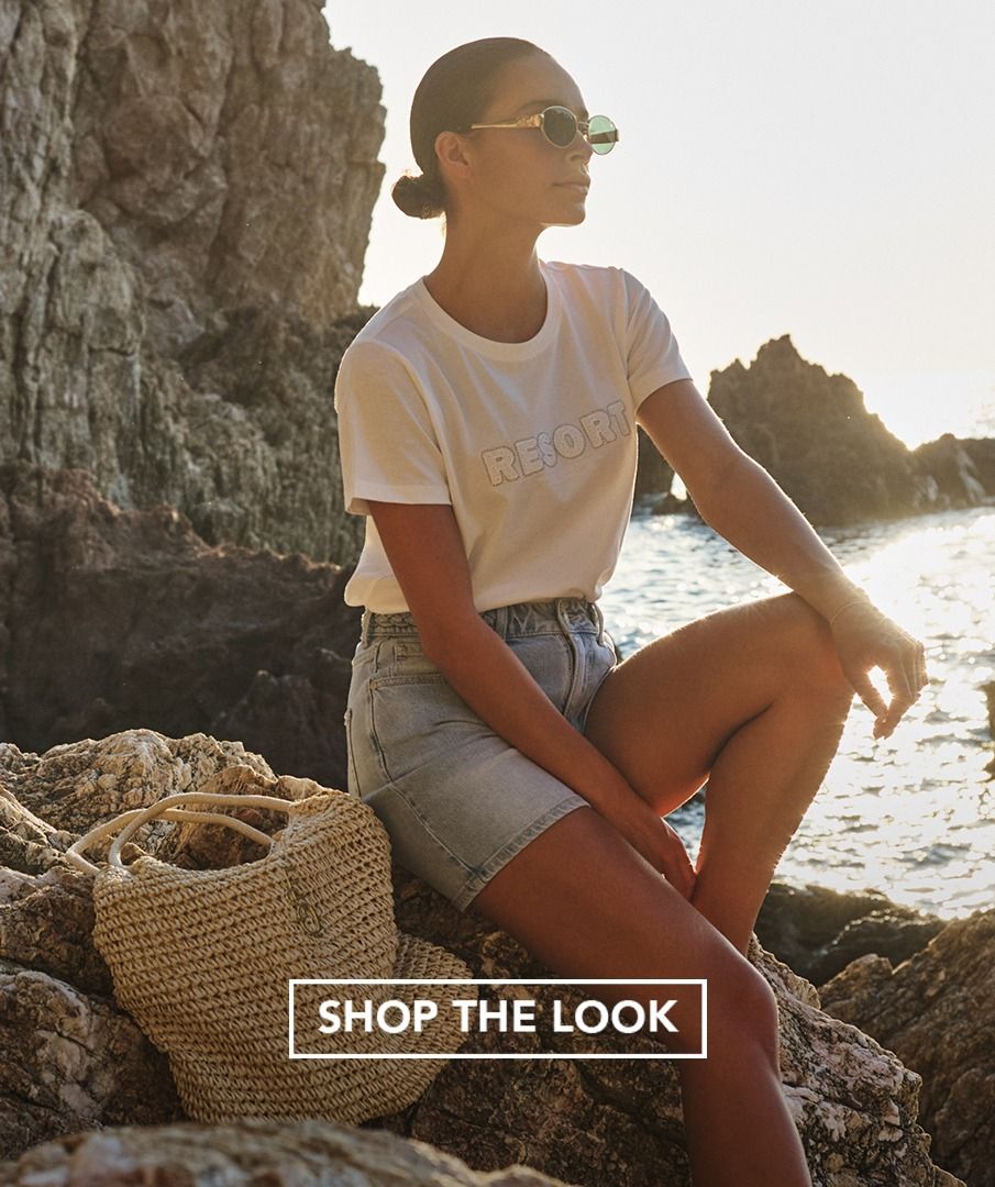 Look: Denim & Cotton