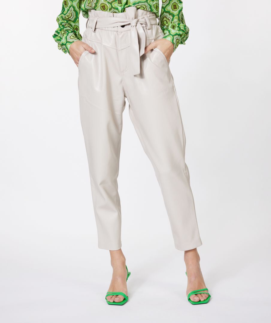 Trousers paperbag PU