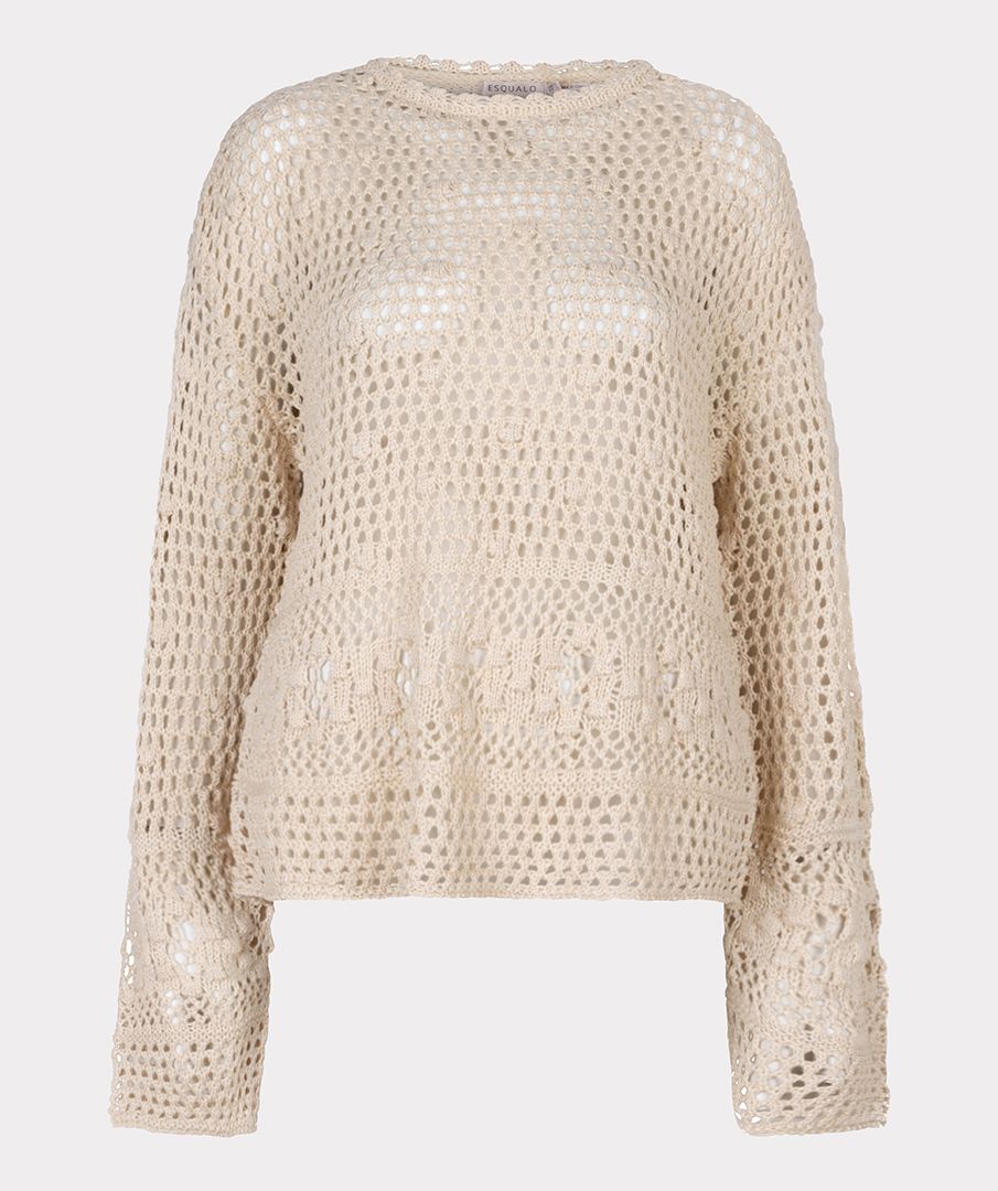 EsQualo Sweater open knit