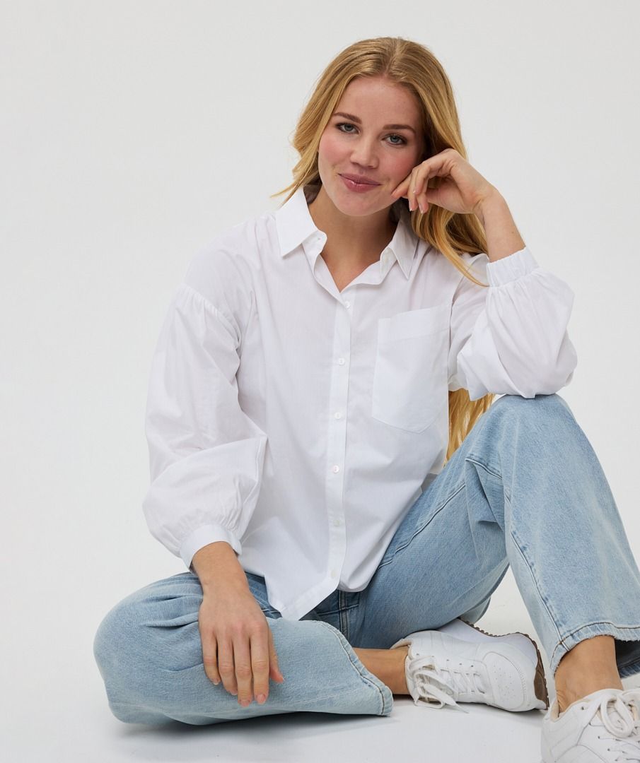 Blouse poplin
