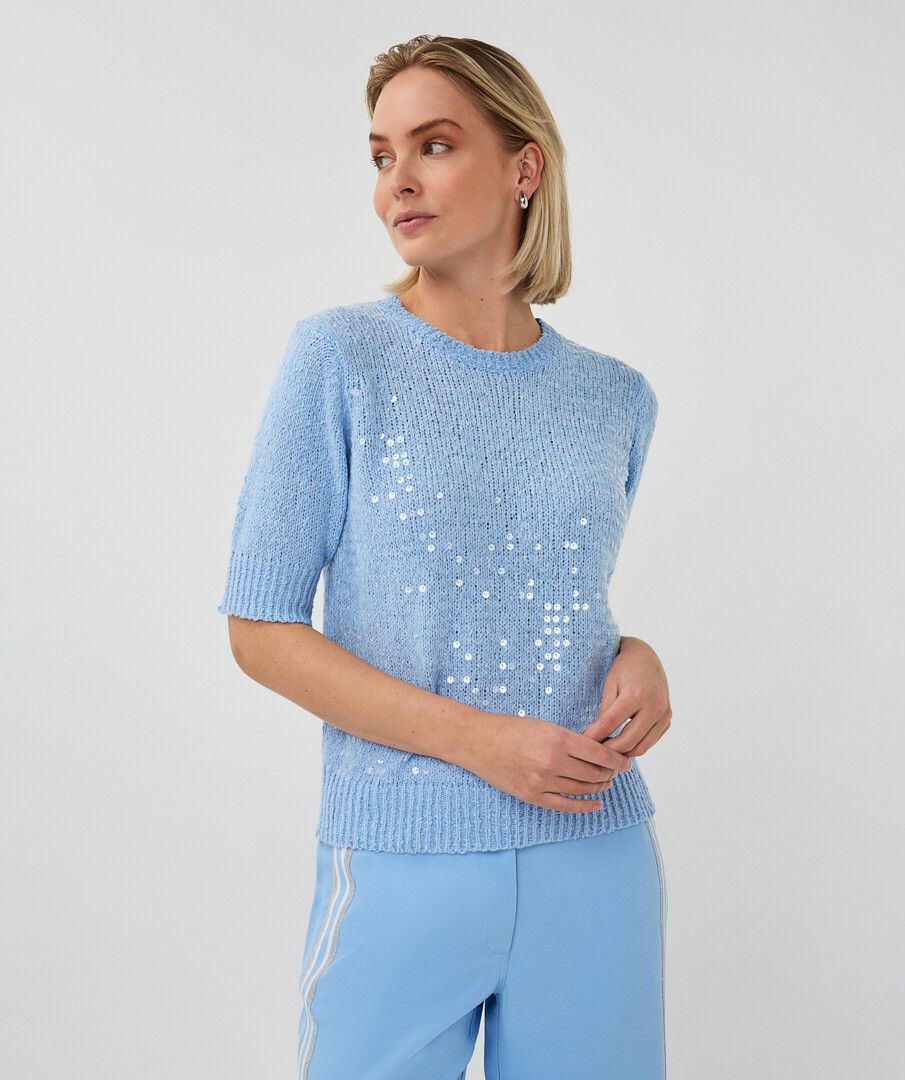 Sweater s/slve sequins