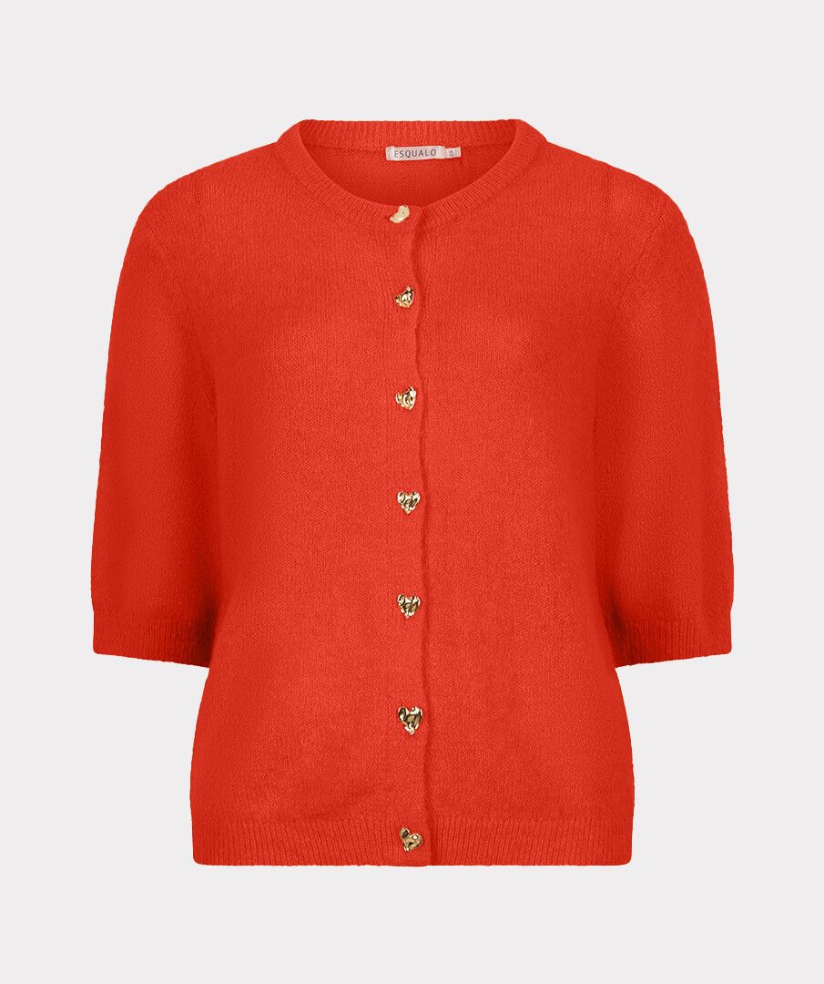 Cardigan s/slve fancy buttons